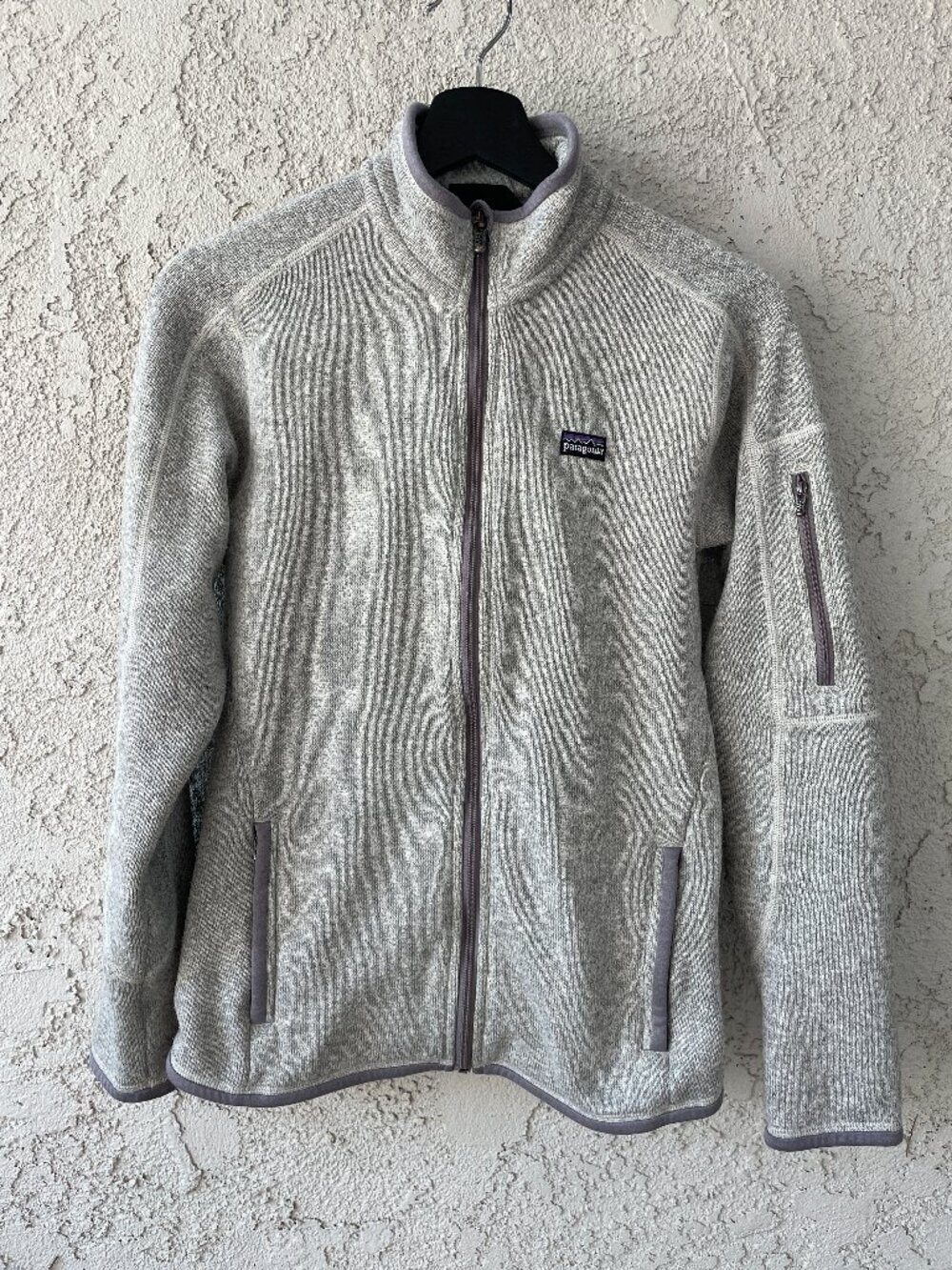 Patagonia Women's Better Sweater Full Zip Fleece Jacket Gray Size Medium